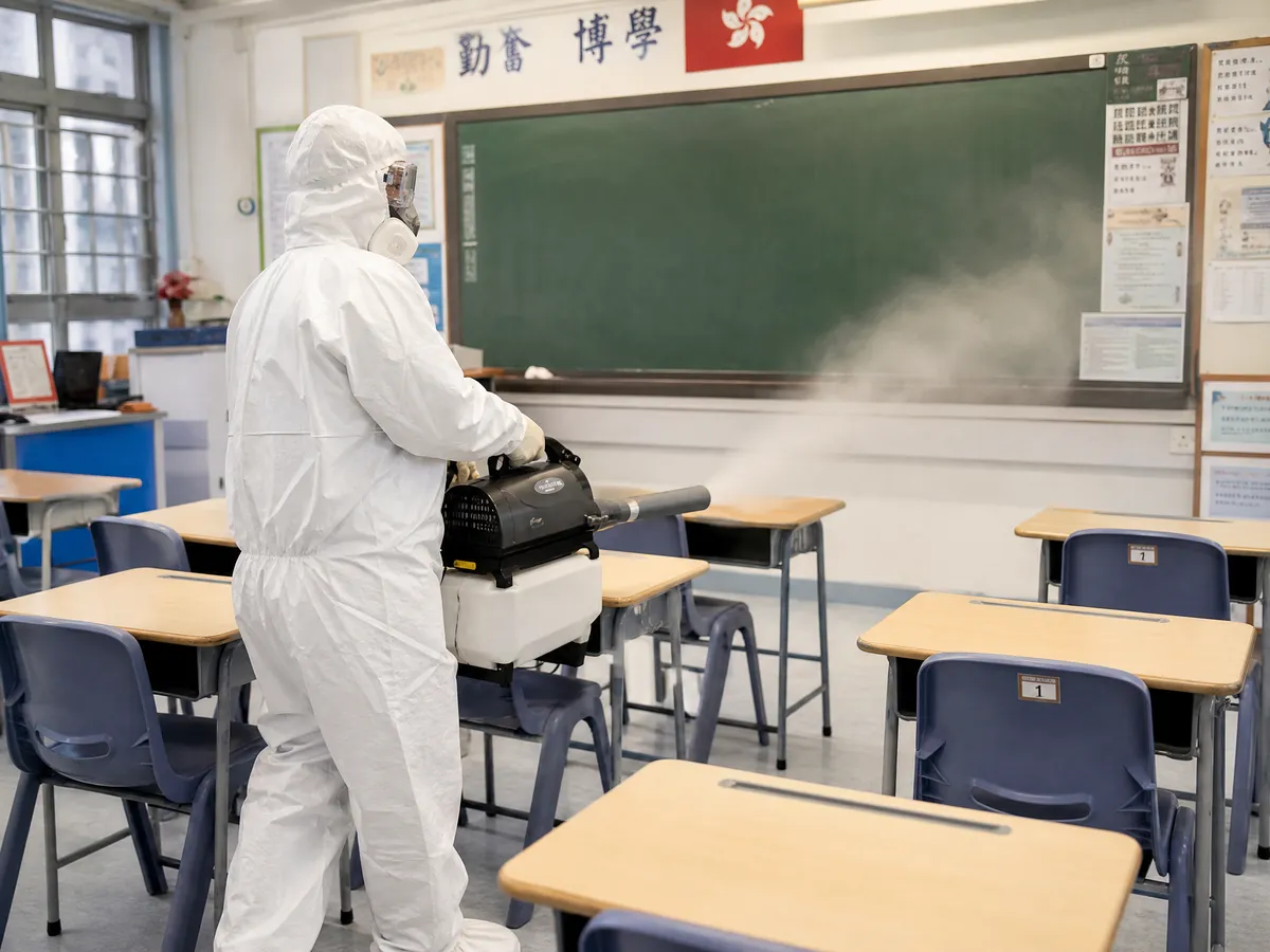 學校霧化消毒